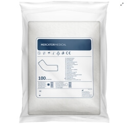 Plastic foil sleeve protectors (white) 100TK - 1