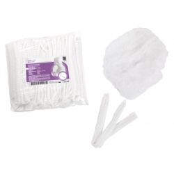 Disposable hats Soft Care  100tk White - 1