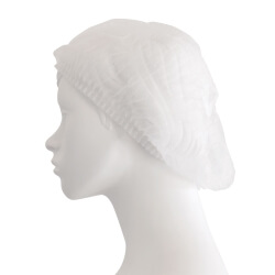 Disposable hats Soft Care  100tk White - 2