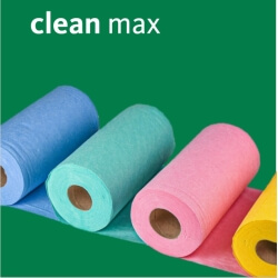 CLEAN MAX BLUE 44 - Tööstuslik puhastuslapp rullis, sinine - 1