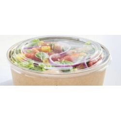 Salaattiastian kansi D185mm, PET  50tk - 1