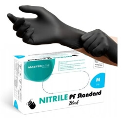 Master Glove Nitrile gloves Black - 1