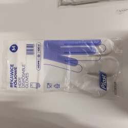 HDPE Gloves    100tk - 1