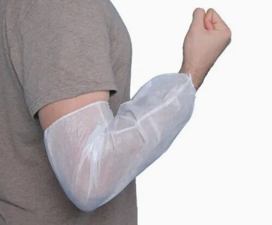 Plastic foil sleeve protectors (white) 100TK