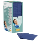 Dental Bibs Soft Care Plus 3ply with dispenser blue (125 pcs)