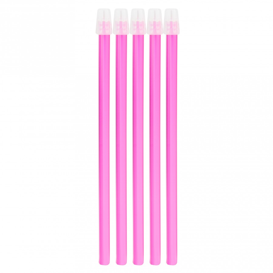 Saliva ejectors fuchsia (100pcs)