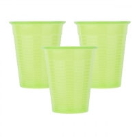 Dental Cup Soft Care - 180 ml - Lime Green (100pcs) - 1
