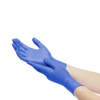 Antimicrobial Nitrile Gloves  Soft Care Prime - Blue (100pcs) - 3