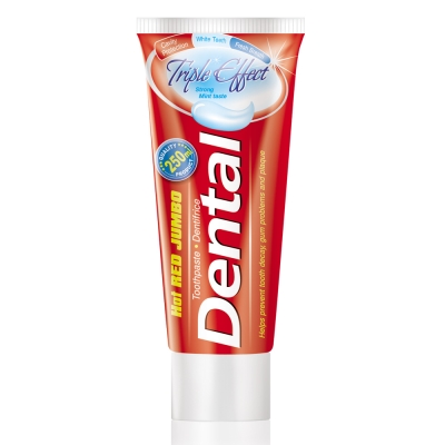 Dental Hot Red Jumbo Triple Effect Hambapasta 250ml