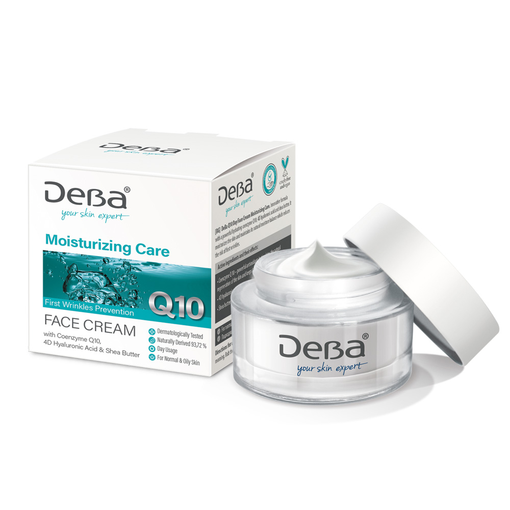 Deba Cream Moisturizing Care with Q10 moisturizing face cream