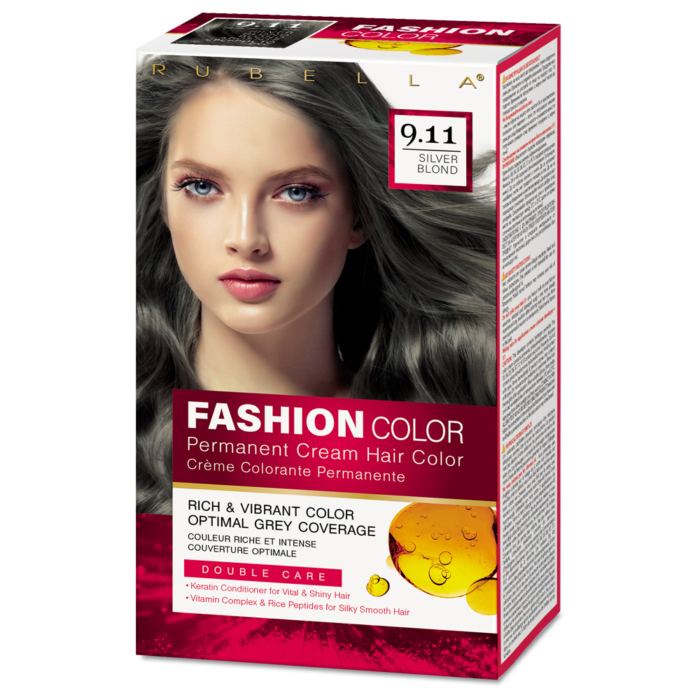 DeBa Fashion Color 9.11 Silver Blond Hair dye