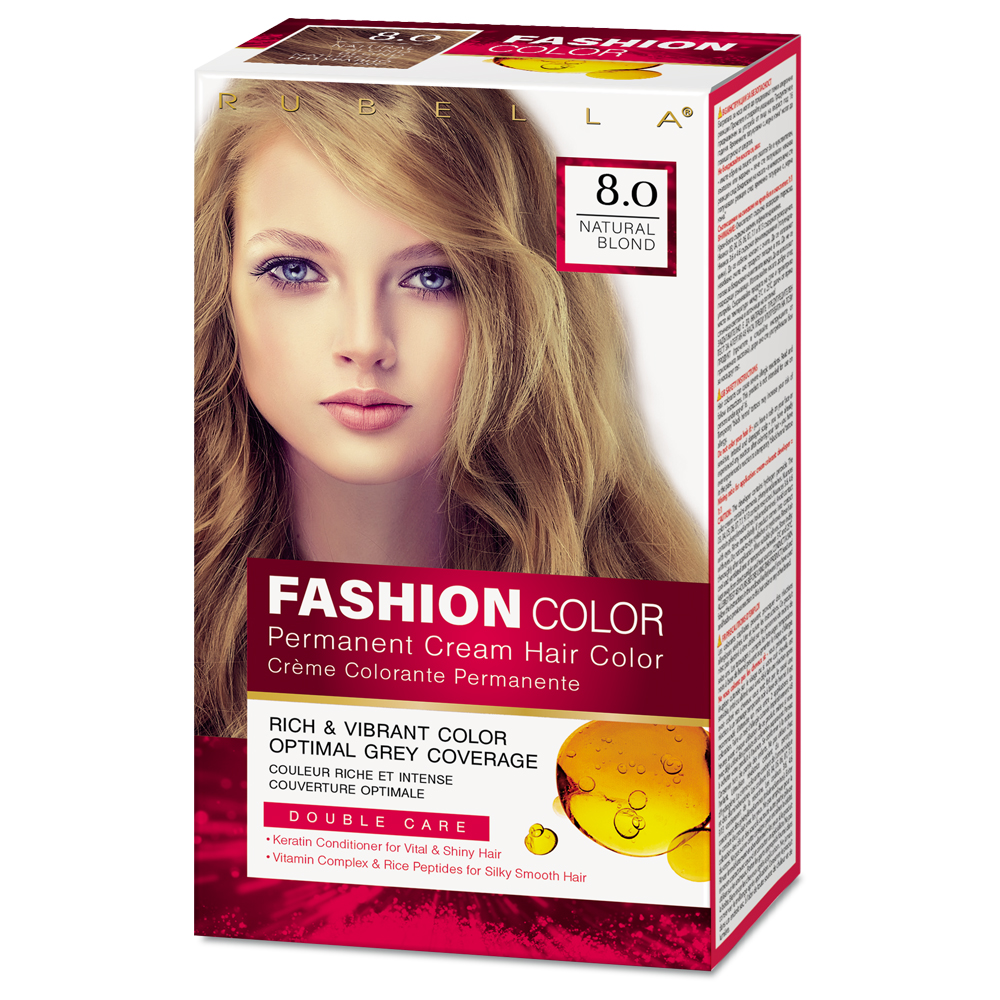 DeBa Fashion Color 8.0 Natural Blond Hair dye