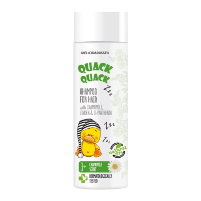 Quack Quack Chamomile, Linden &amp; D-panthenol Lastešampoon