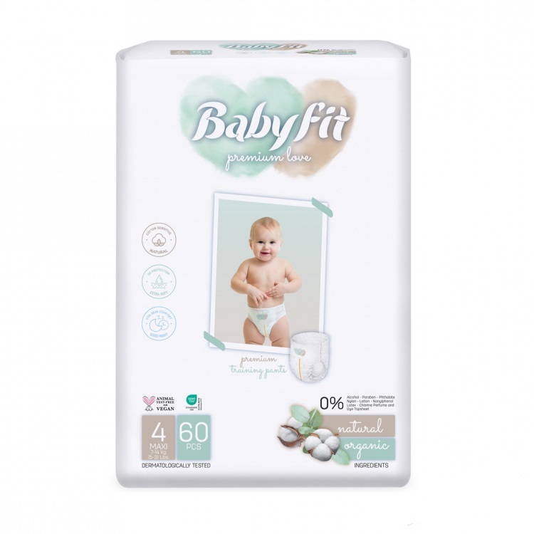 Baby Fit Jumbo Pants Diapers (7-14 kg) 60 pcs