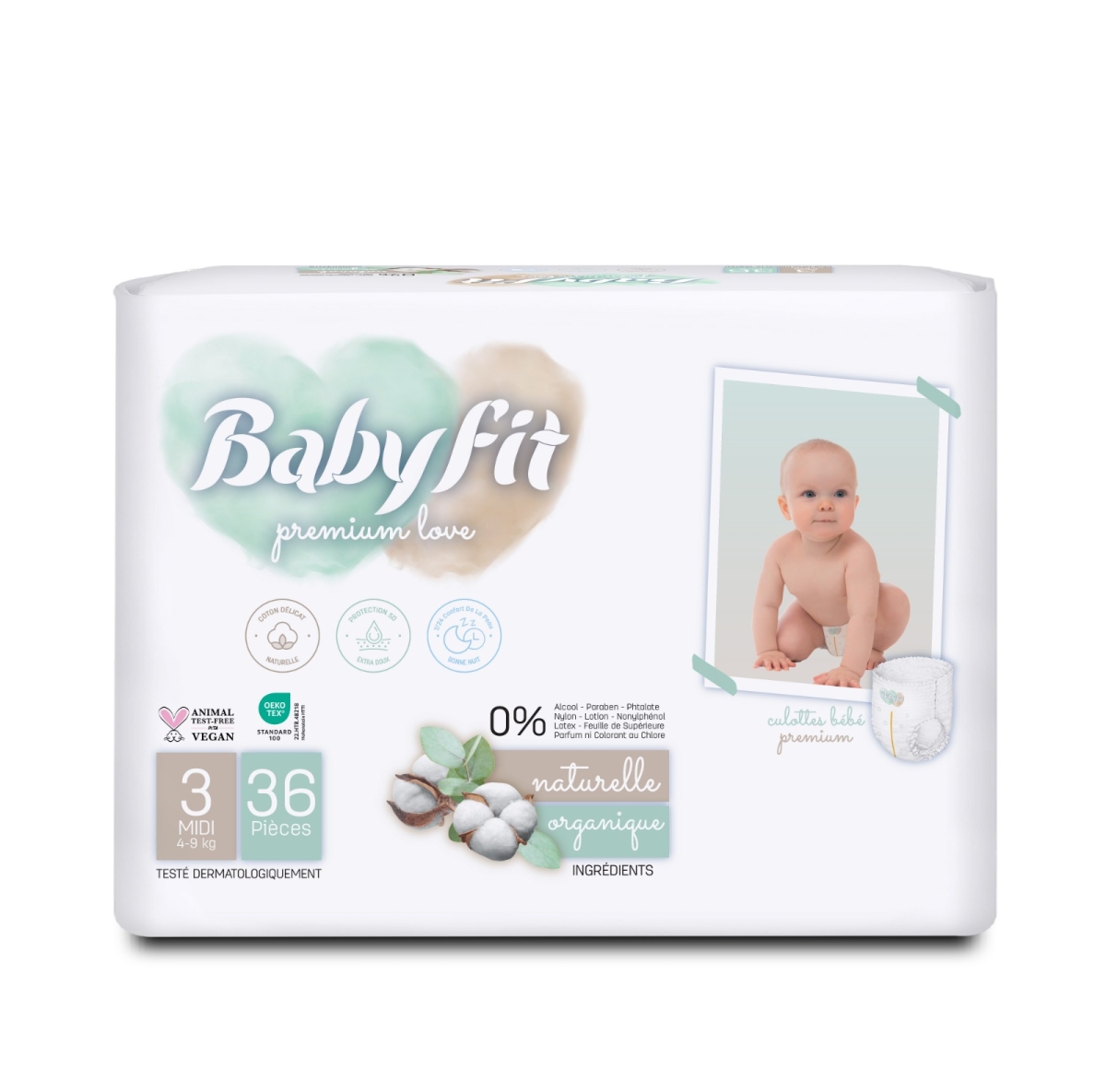 Baby Fit Panty Diapers (4-9 kg)