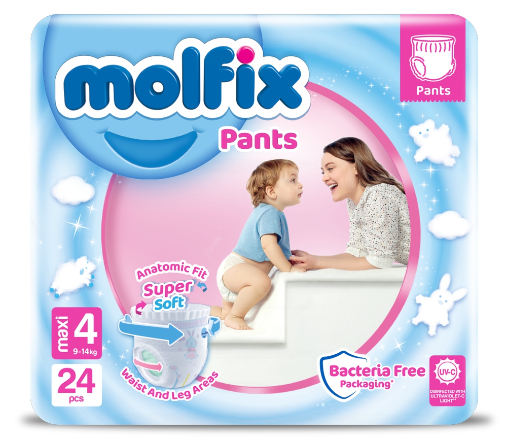 Molfix Panty Diapers Maxi (7-14 Kg) 30 pcs