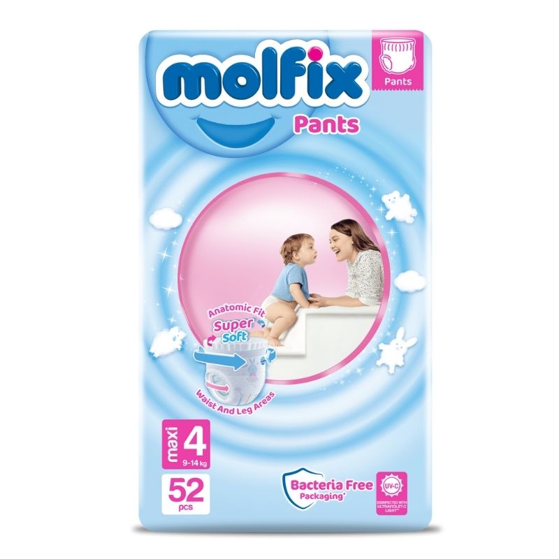 Molfix Diapers Maxi (7-14 Kg) 52 pcs