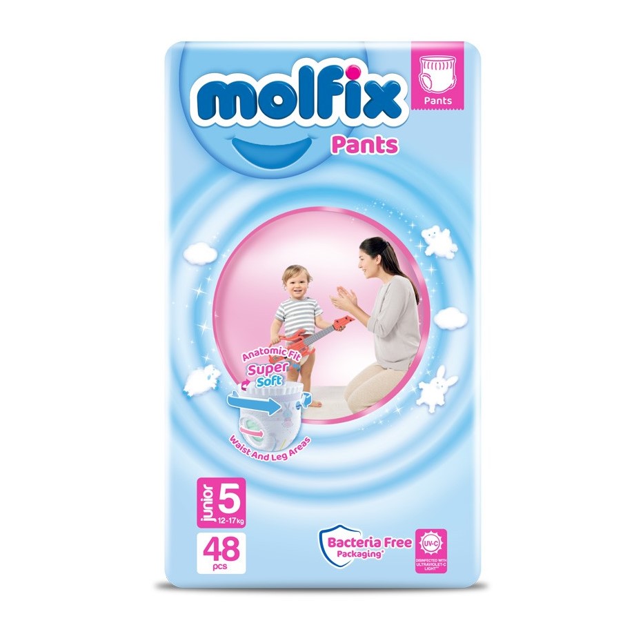 Molfix Diapers Junior (11-18 Kg) 44 pcs