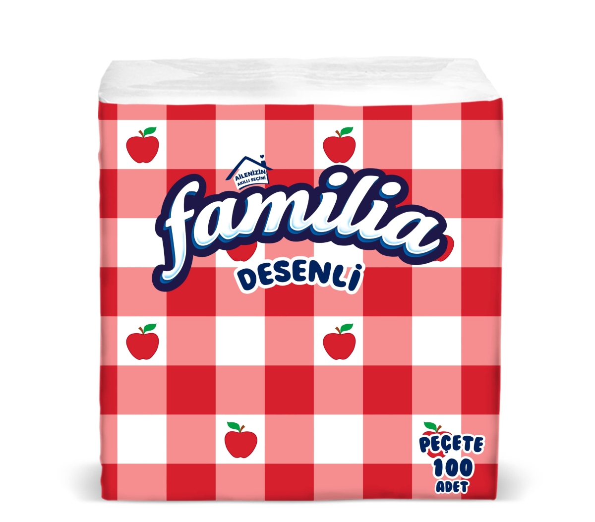 Familia Patterned Napkins 30x30 100 pcs