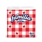 Familia Patterned Napkins 30x30 100 pcs