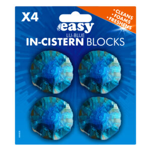 Easy WC Flush Box Blue Tablets 4 pcs