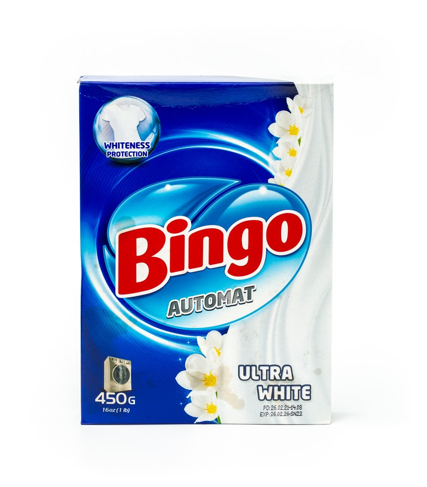 Bingo Washing powder for white and colored clothes