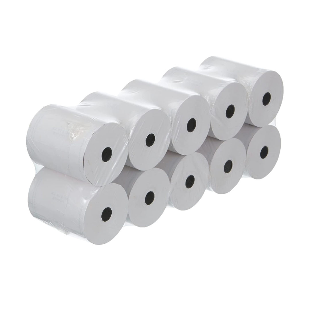 Cash register roll thermal roll 57mm x 30m D45mm 10pcs per pack