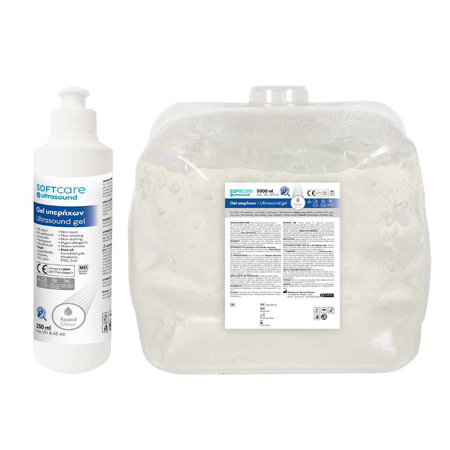 Transparent gel Ultrasound Soft Care - 5000ml