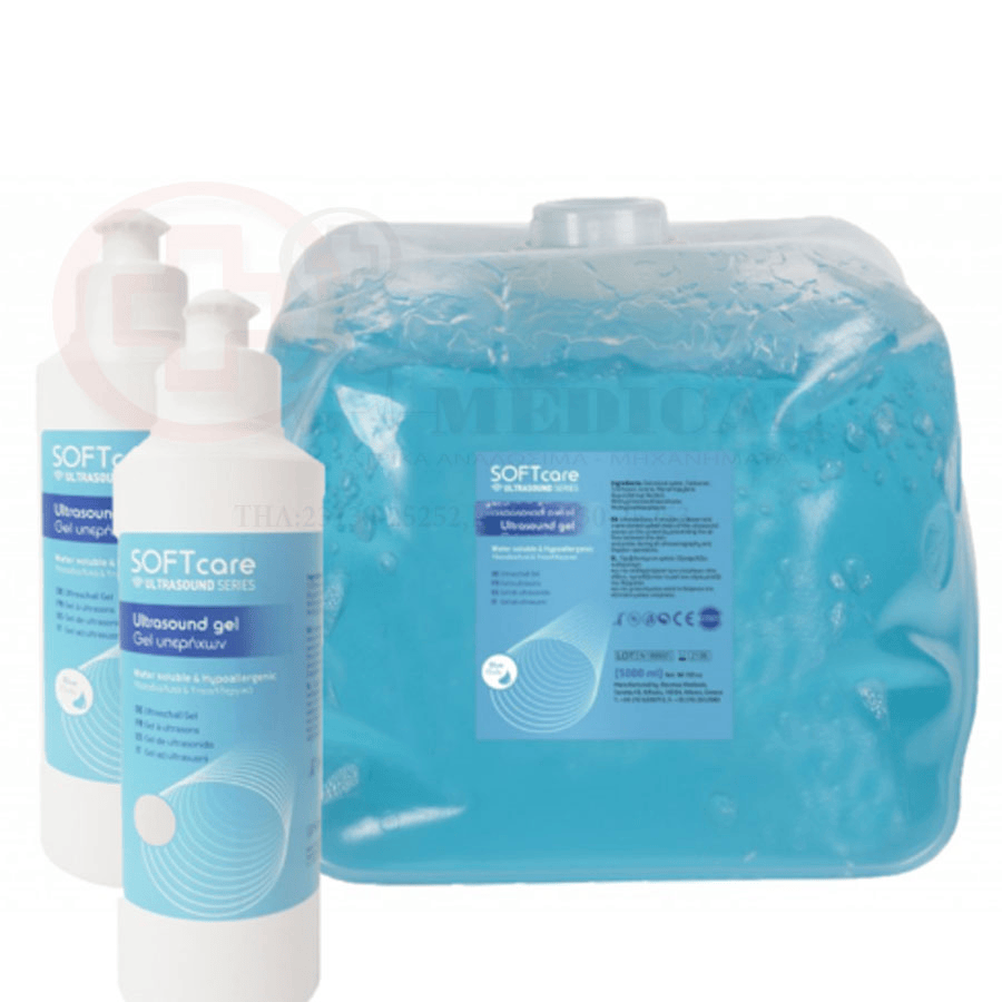 Ultraheligeelid. Geel Ultrasound Soft Care - 5000ml. Sinine
