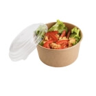 Salatikarp kartongist 1100 ml, Ø185, kraft, 40 tk pakis + Kaas