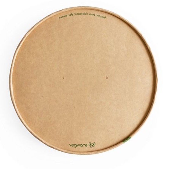 PLA-pinnoitettu kraft-paperikansi aukoilla, 50 kpl per pakkaus