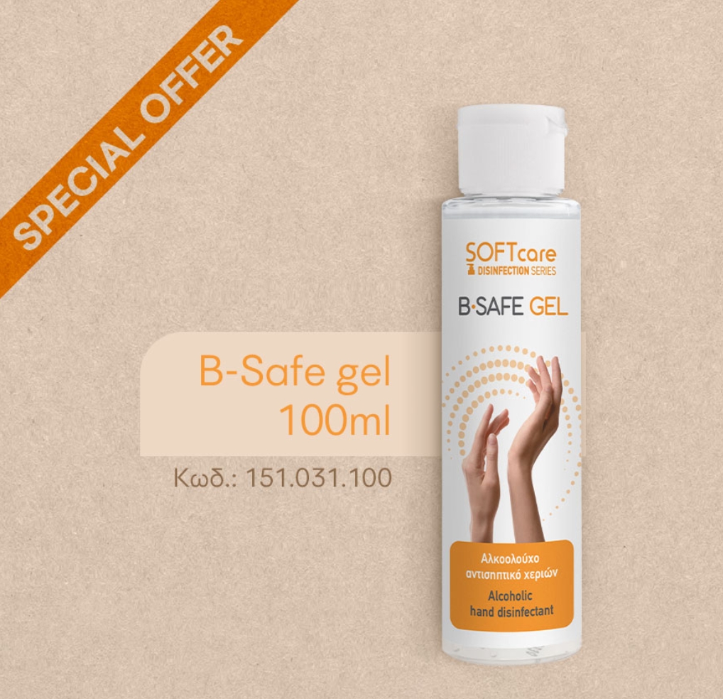 B-Safe geel - 100ml (70% etüülalkohol)