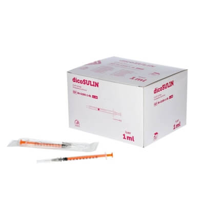Insuliinisüstal + nõel, dicoSULIN, 1ml, N100