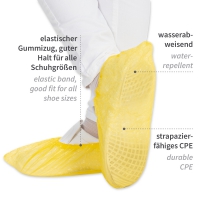 Shoe covers| CPE 100tk. Yellow - 6