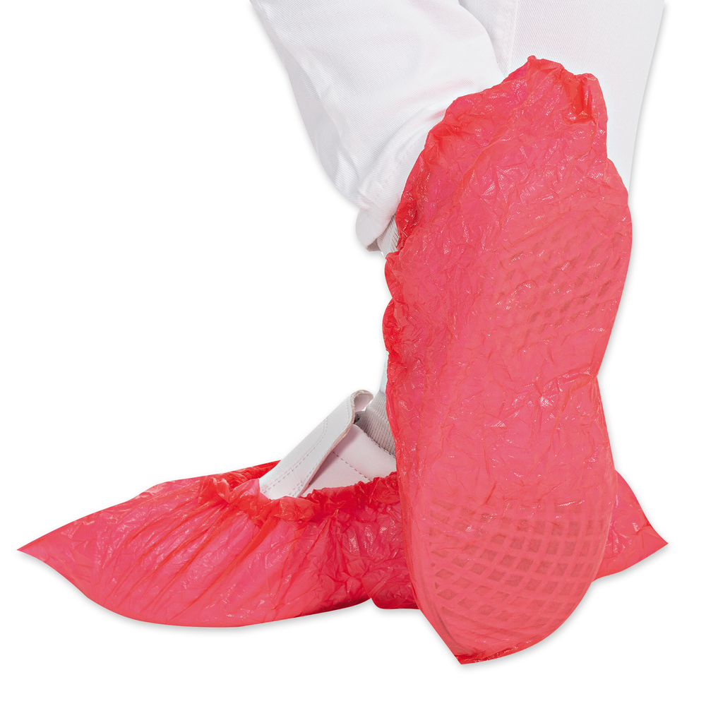 Shoe covers | CPE 100tk Red