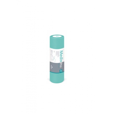 Meditsiiniline diivanirull paberist fooliumist Roheline