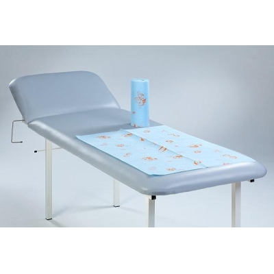 Rõõmsate trükistega rullid Sinine