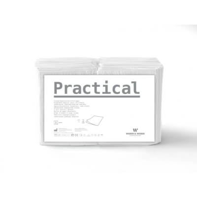 Meditsiinilised fooliumilehed Valge