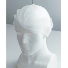Nonwoven cap, “clip” type (white) 100TK