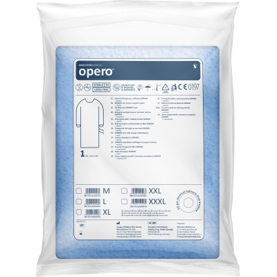 opero Kirurgiline kleit SMMMS lausriidest, steriilne