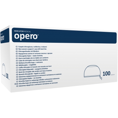 opero Kirurgiline lausriidest müts paeltega (sinine)